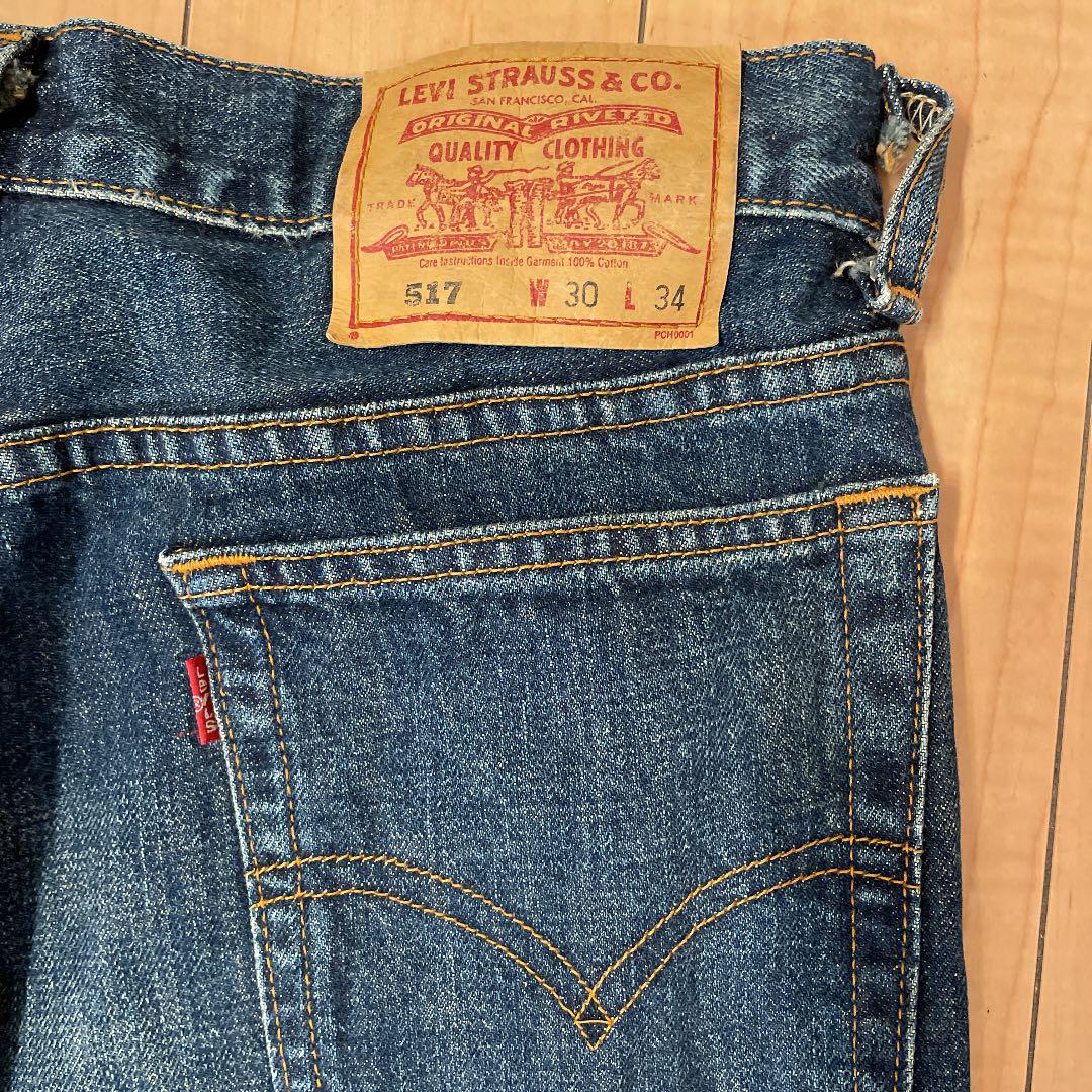 Levi´s】90sリーバイス517 USA製 フレア ブーツカットデニム メンズ