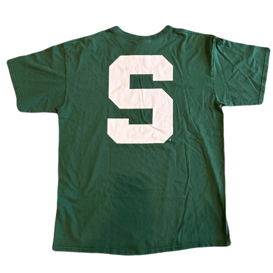 古着 NIKE TEAM ナイキ Tシャツ ビンテージ 緑 バックプリント