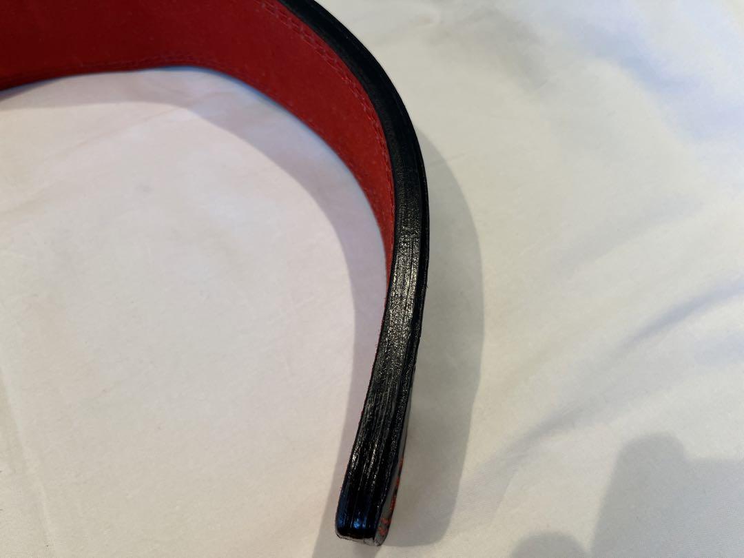 【トレーニングベル】本牛革レバーアクションパワーベルト13mm厚 (Sサイズ)