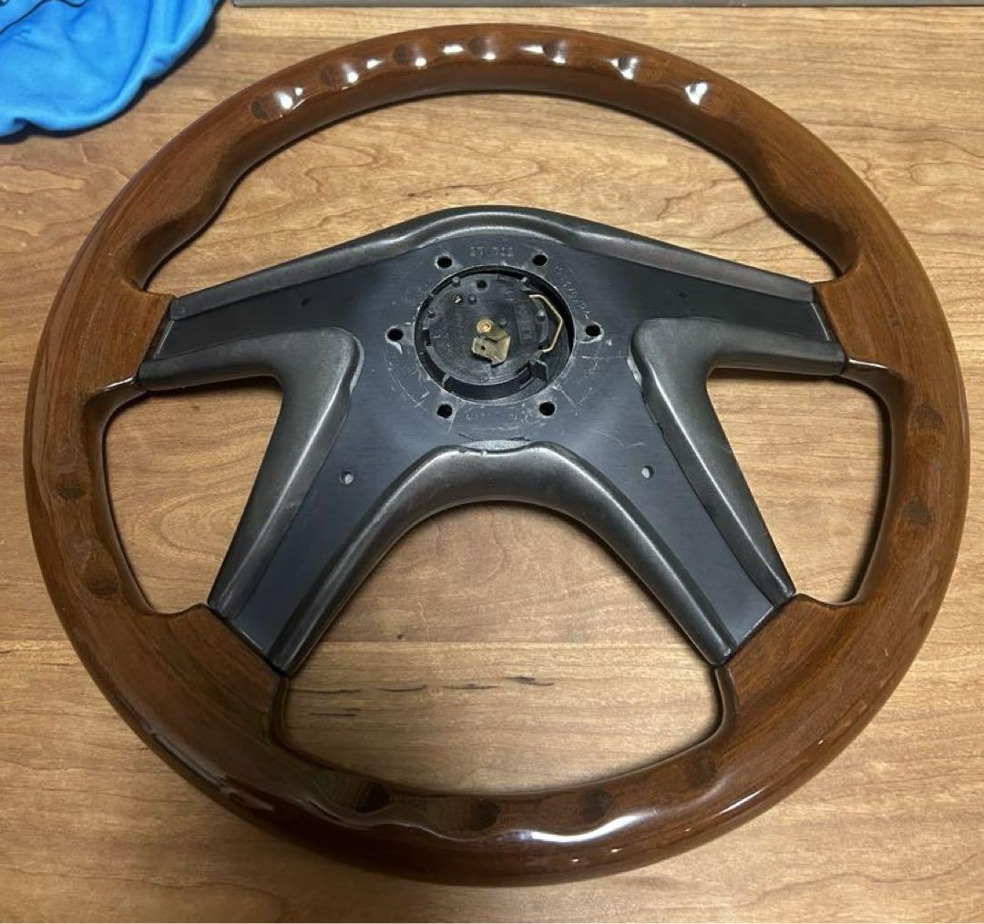 NARDI ステアリング ウッド製 イタリア製 専用カバー付き36φ 360ミリ