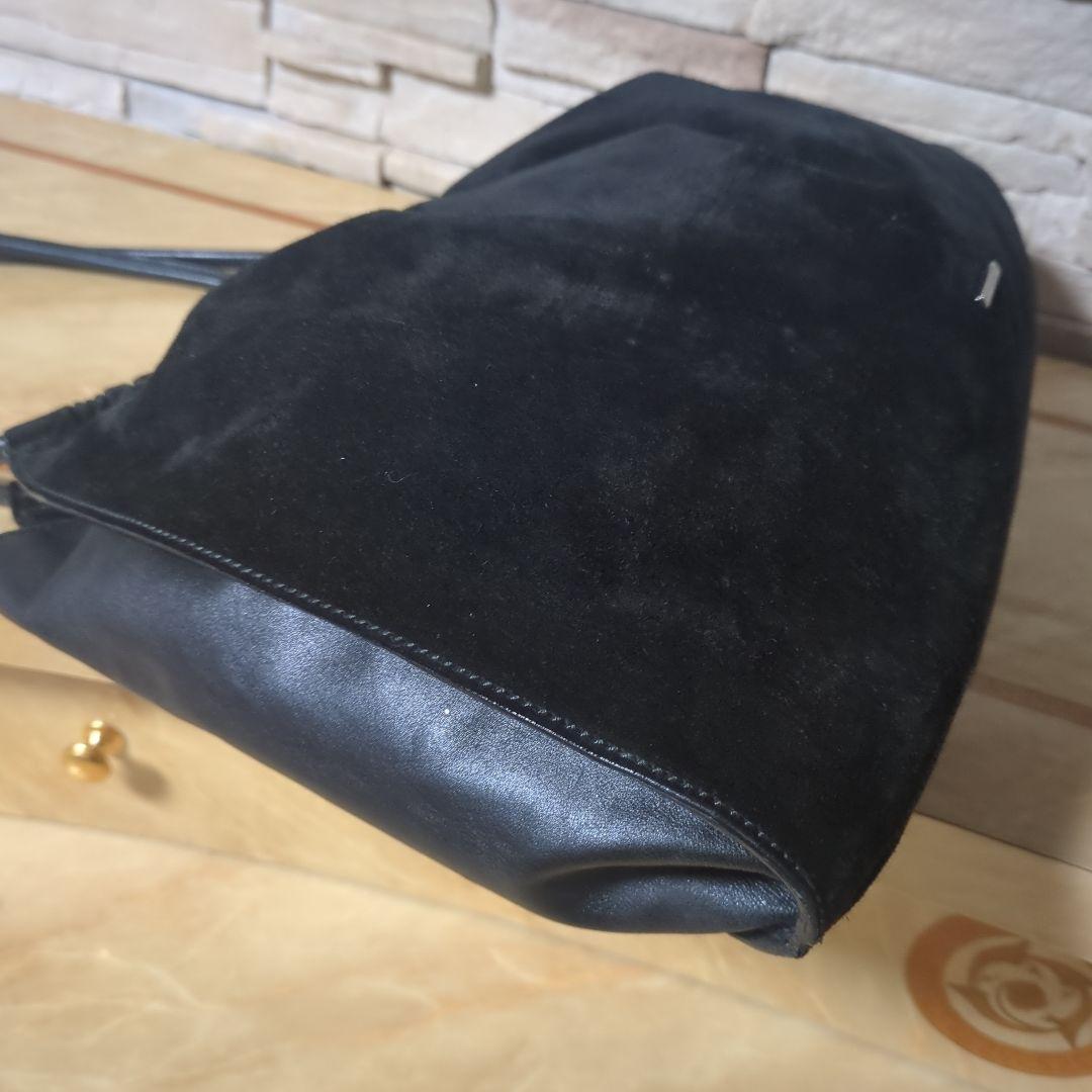 GUCCI 異素材レザーショルダーバック