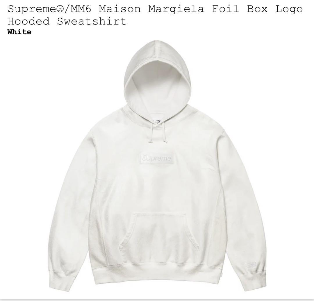 【在庫処分】 Supreme MM6 Box Logo Hooded Sweatshirt トップス