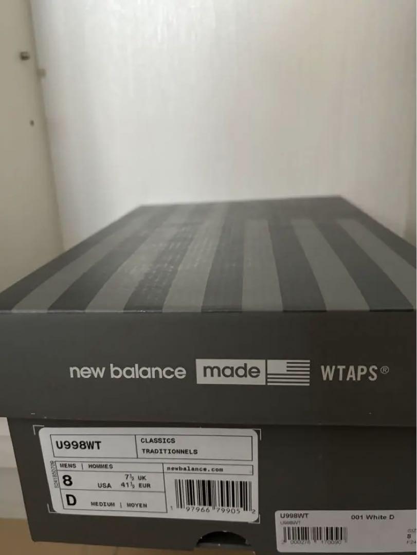 靴 New Balance 998 WTAPS U998WT