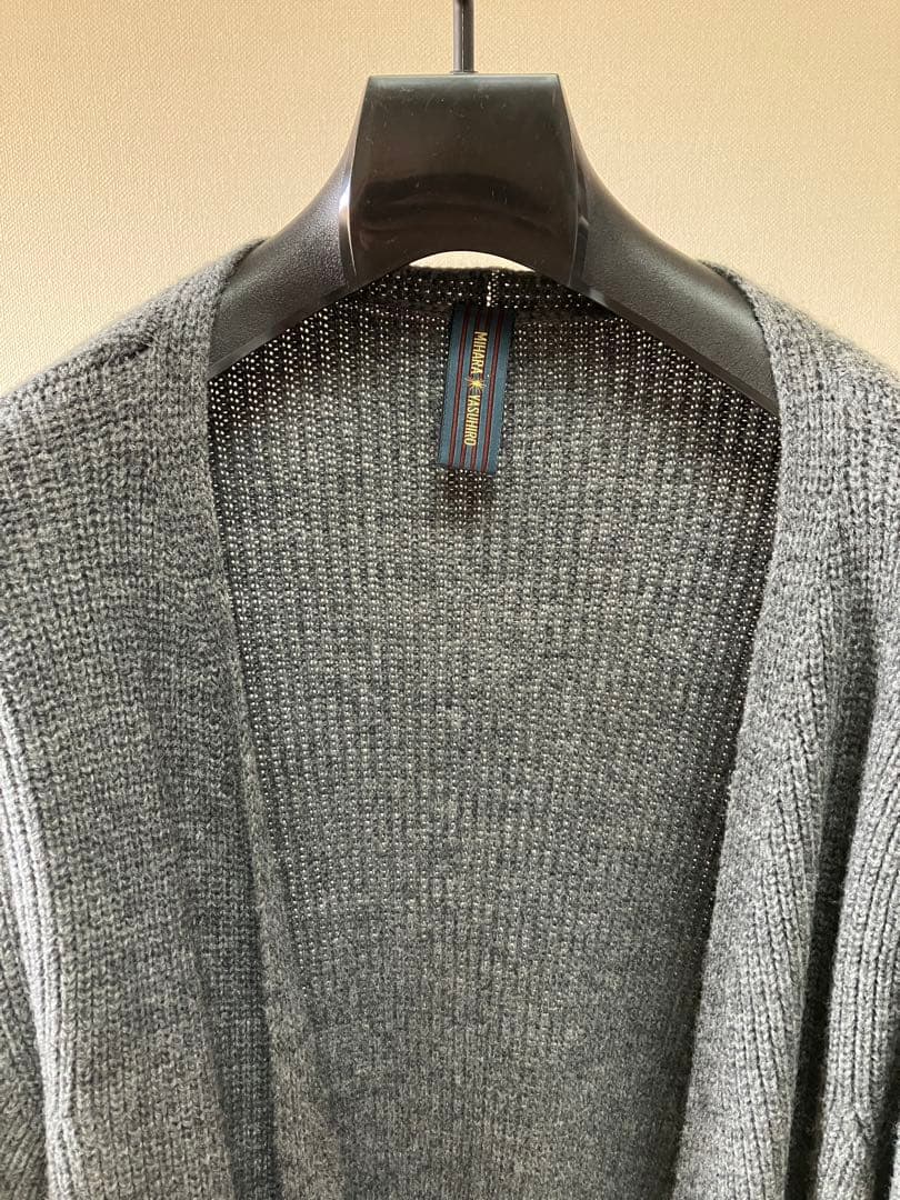 MIHARA YASUHIRO ニットガウン カーディガン ミハラヤスヒロ MIHARA YASUHIRO ニットガウン カーディガン ミハラヤスヒロ