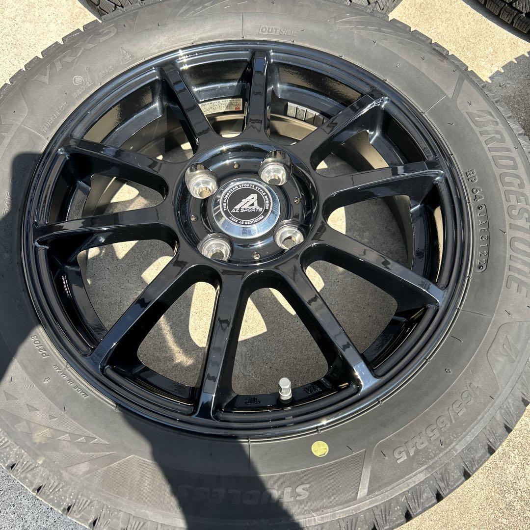【再値下】165/65R15スタッドレスアルミセット