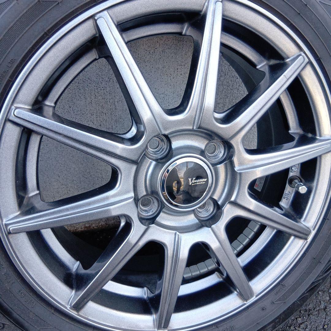 165|70r14 サマータイヤホイールセット2本