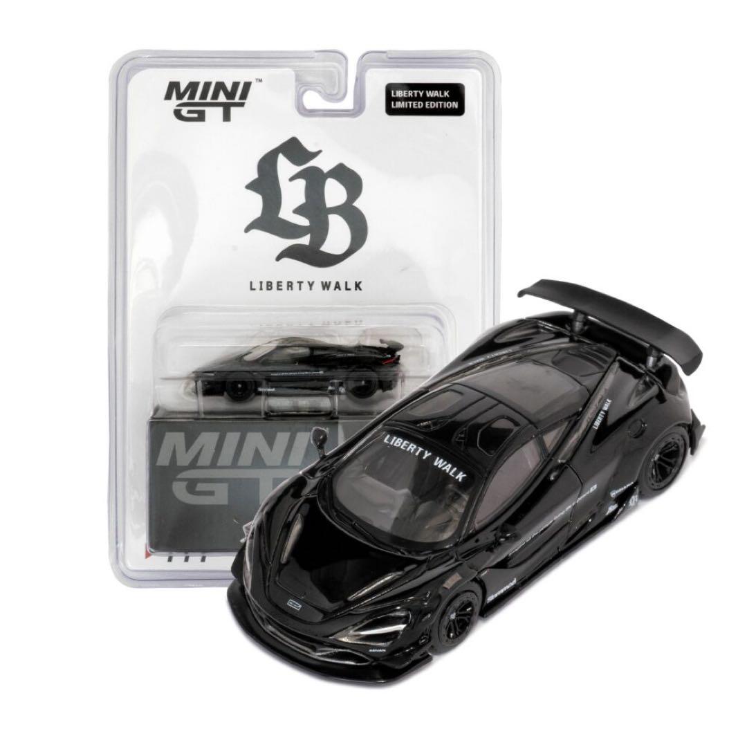 MINI-GT 1|64 McLaren 720S LB Works Black