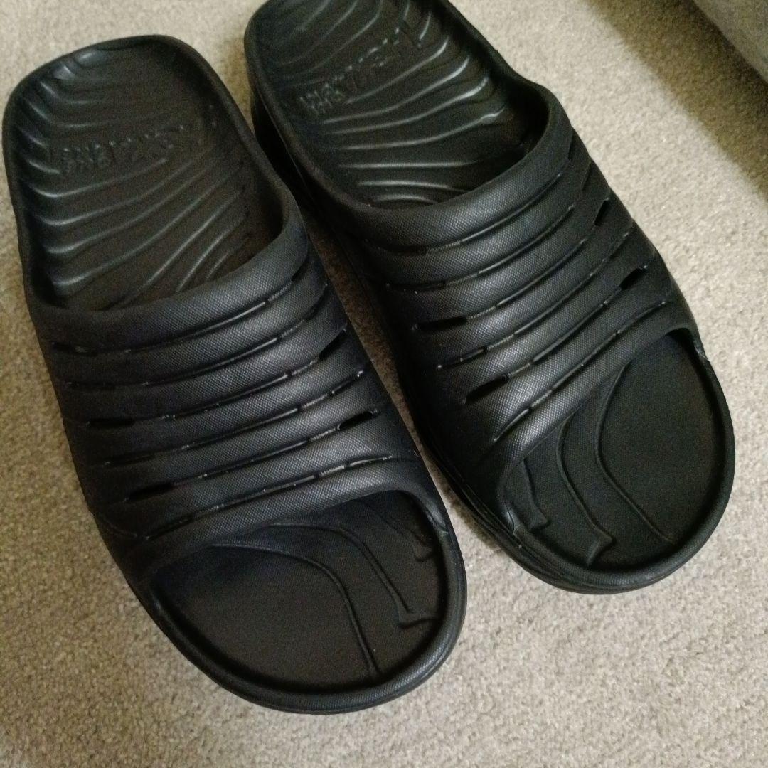 HOKA ONE ONE ブラック リカバリーサンダル 9 27cm