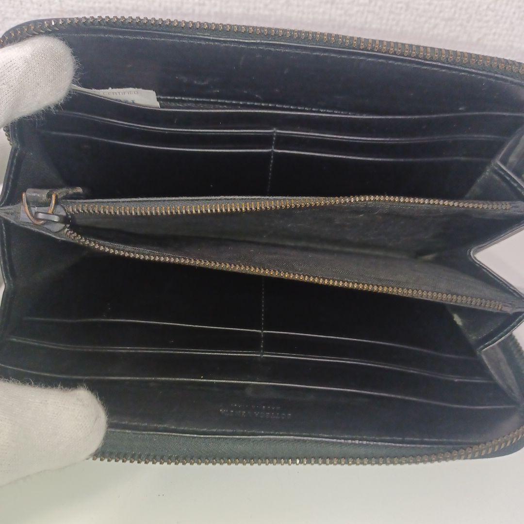 ✨目を惹オシャレアクセント✨ BOTTEGA VENETA ラウンドファスナ財布 ✨目を惹オシャレアクセント✨ BOTTEGA VENETA ラウンドファスナ