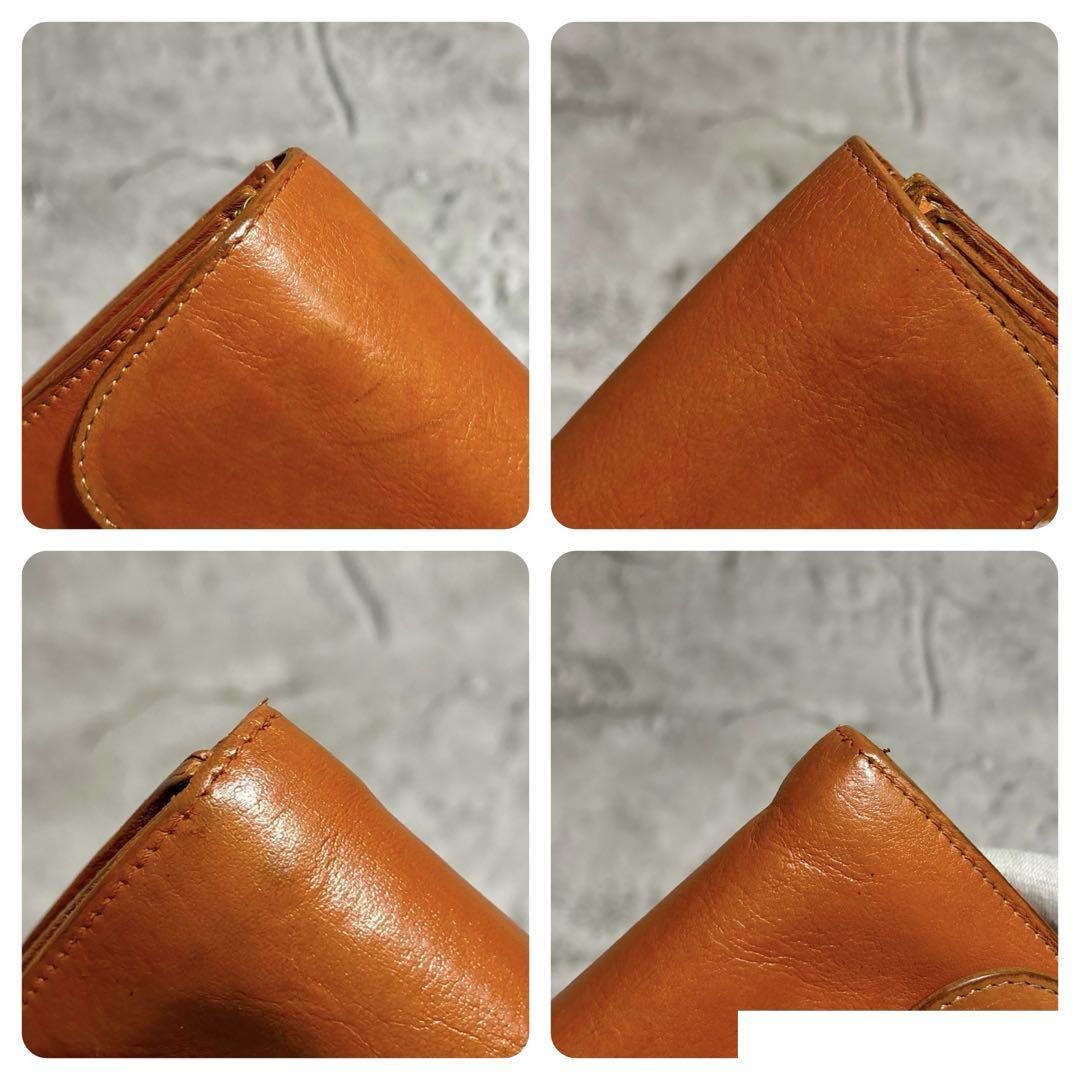 【やっこ！】イルビゾンテ フラップロングウォレット 長財布 レザー 金