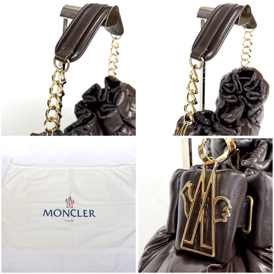 モンクレール　MONCLER チェーンショルダーバッグ　ソーホー　ホーボー