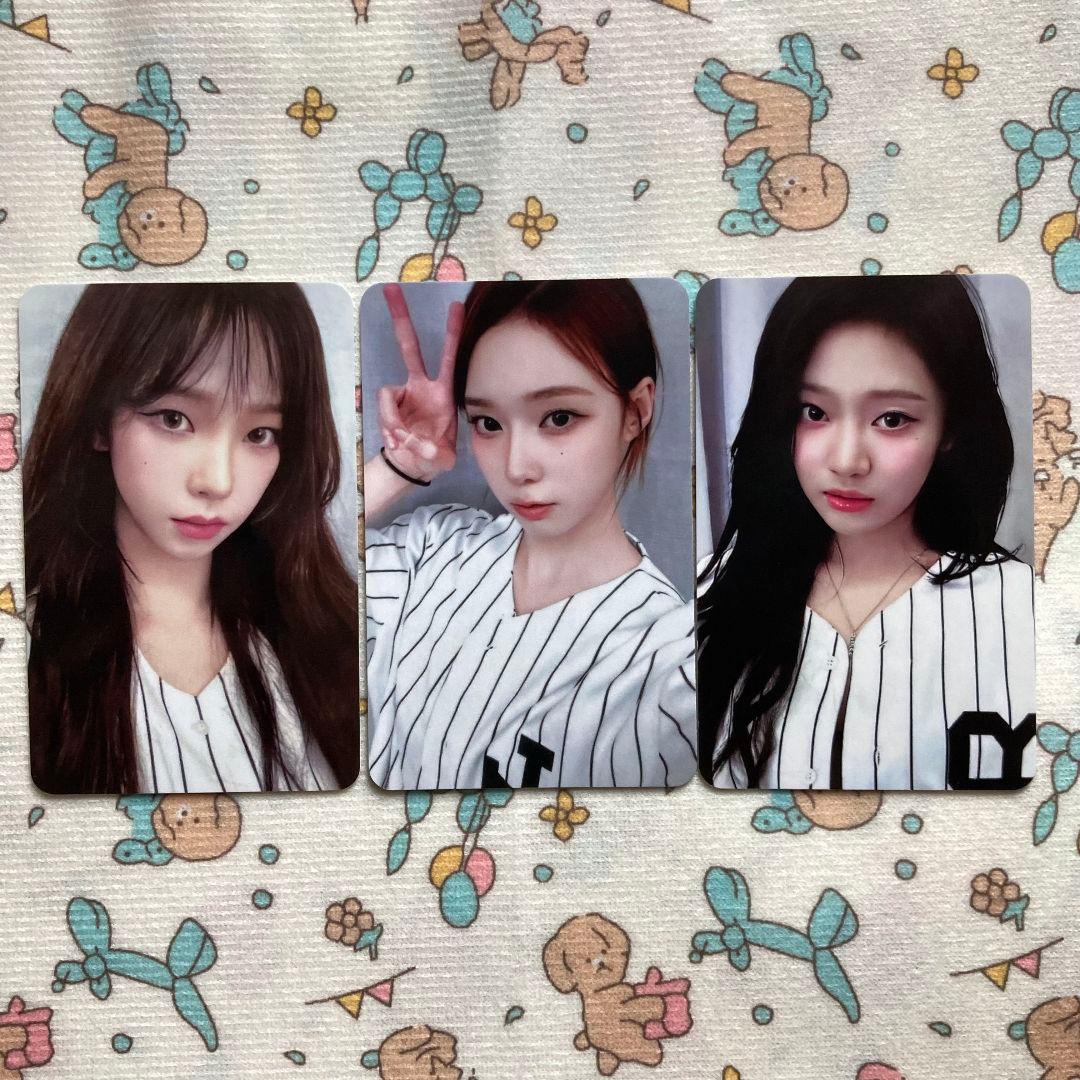 aespa BetterThings 野球 トレカ3枚