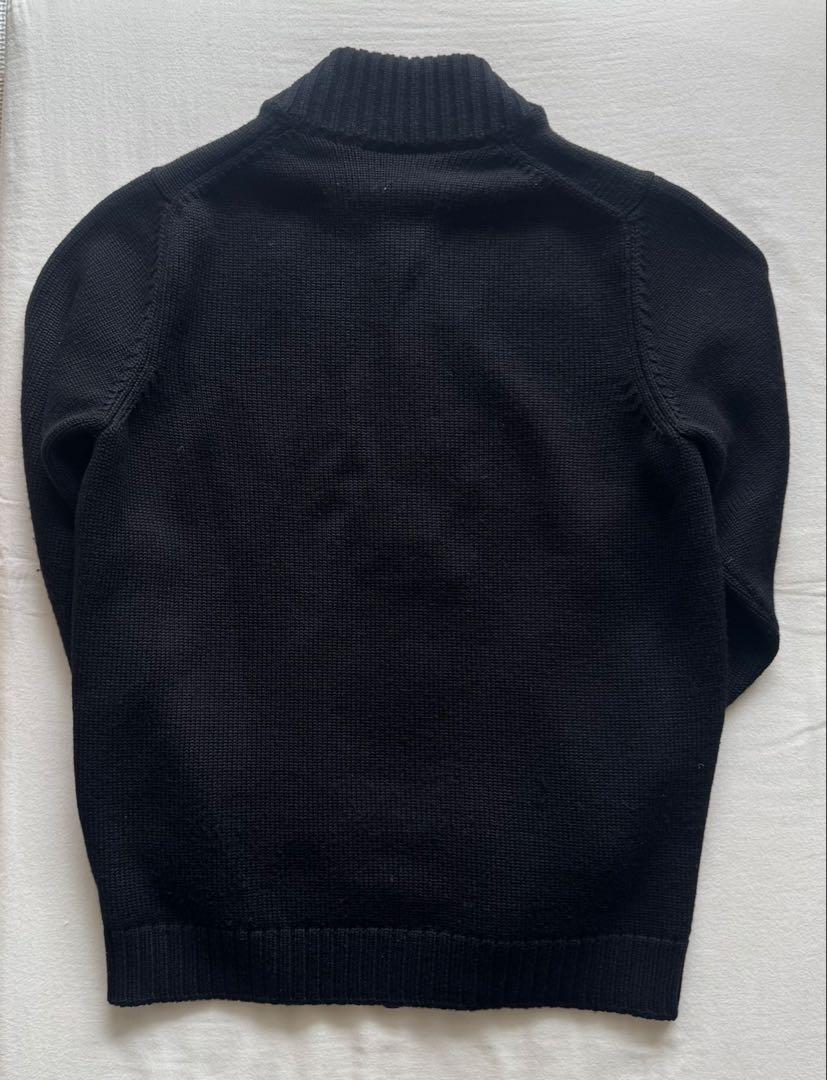 ZANONE ZIP スタンドカラー ニット　ボンバージャケット