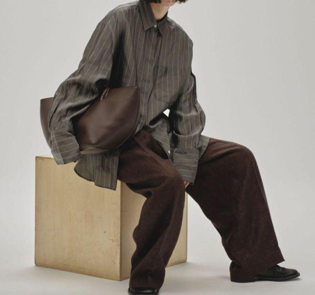 トップス TODAYFUL Stripe Silky Shirts
