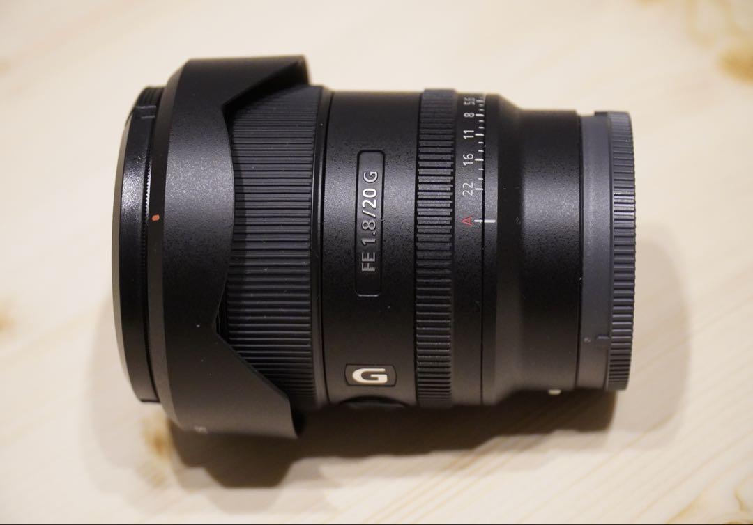 【美品】SONY カメラレンズ FE20mm F1.8G PROTECTOR付き