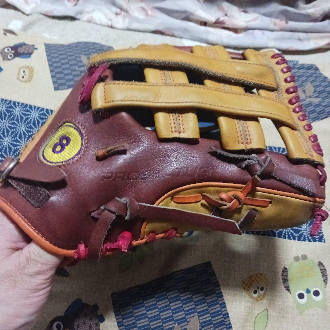 ZETT硬式野球外野手オーダーグローブ 右投げ用