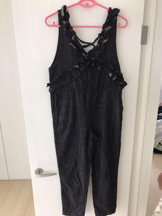 baybee 今日までの値下げ qNSbF-m18370892561 フリルサロペット 格安超特価
