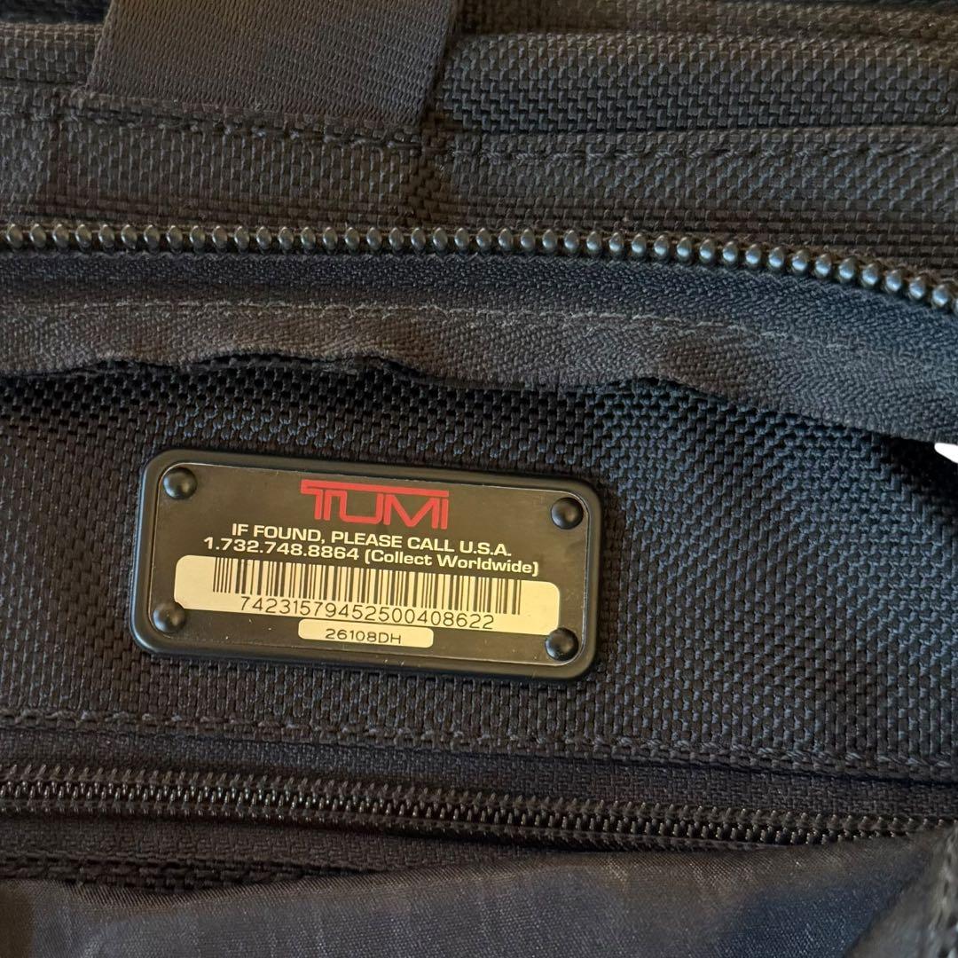 TUMI トゥミ アルファ2 ブリーフケース 2way ビジネスバッグ レザー