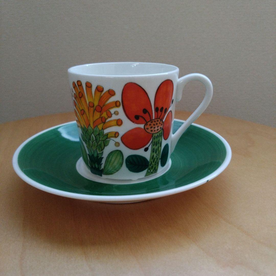 グスタフスベリ　タヒチ　コーヒーカップ＆ソーサー