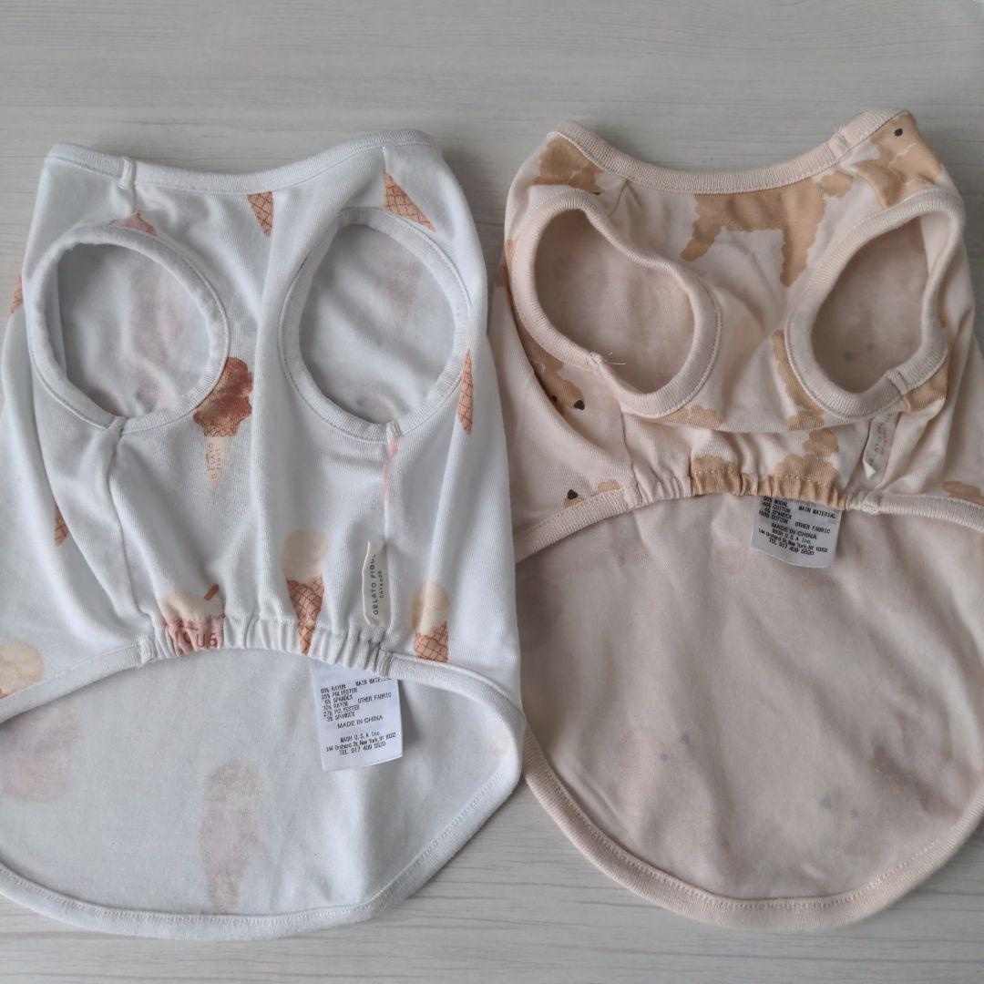 t*o様 ジェラートピケ犬服セットです!Mサイズ