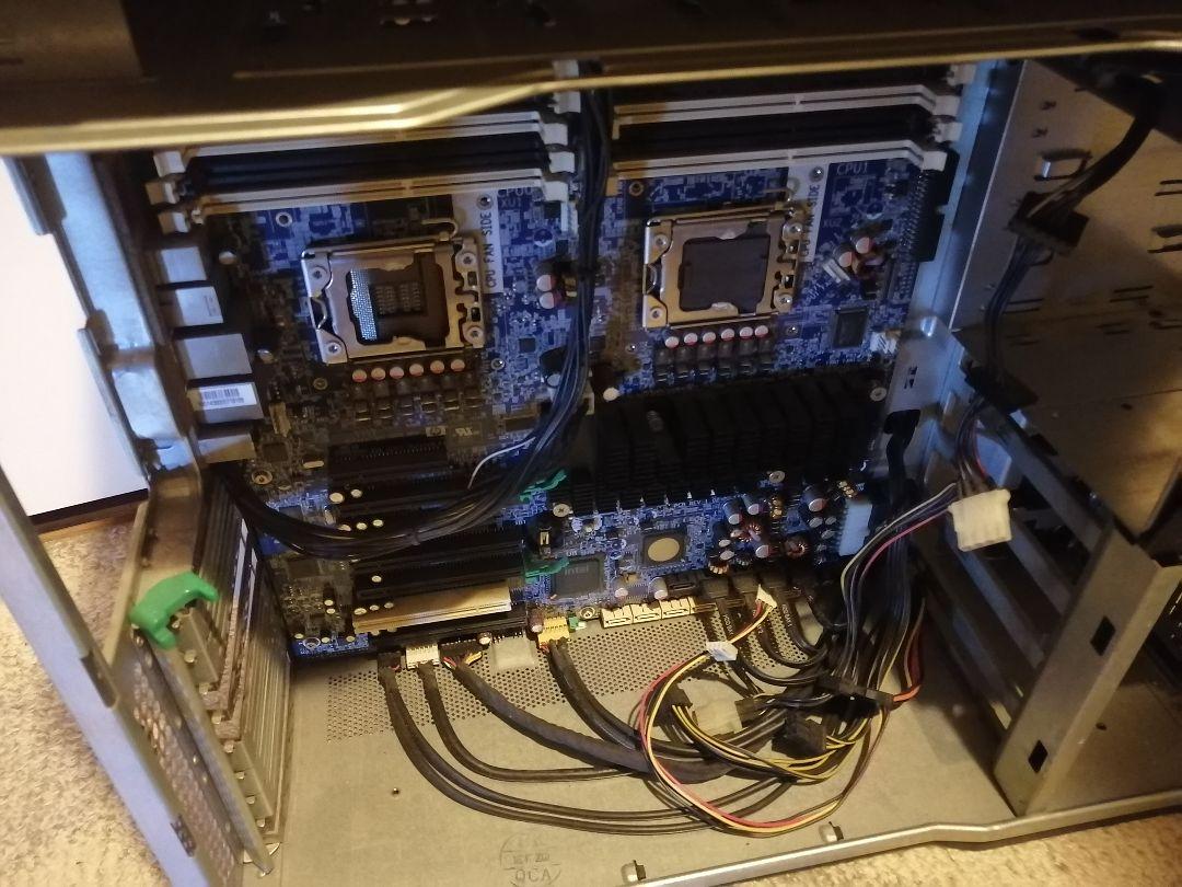 マザボ+ケースのみ hp Z800