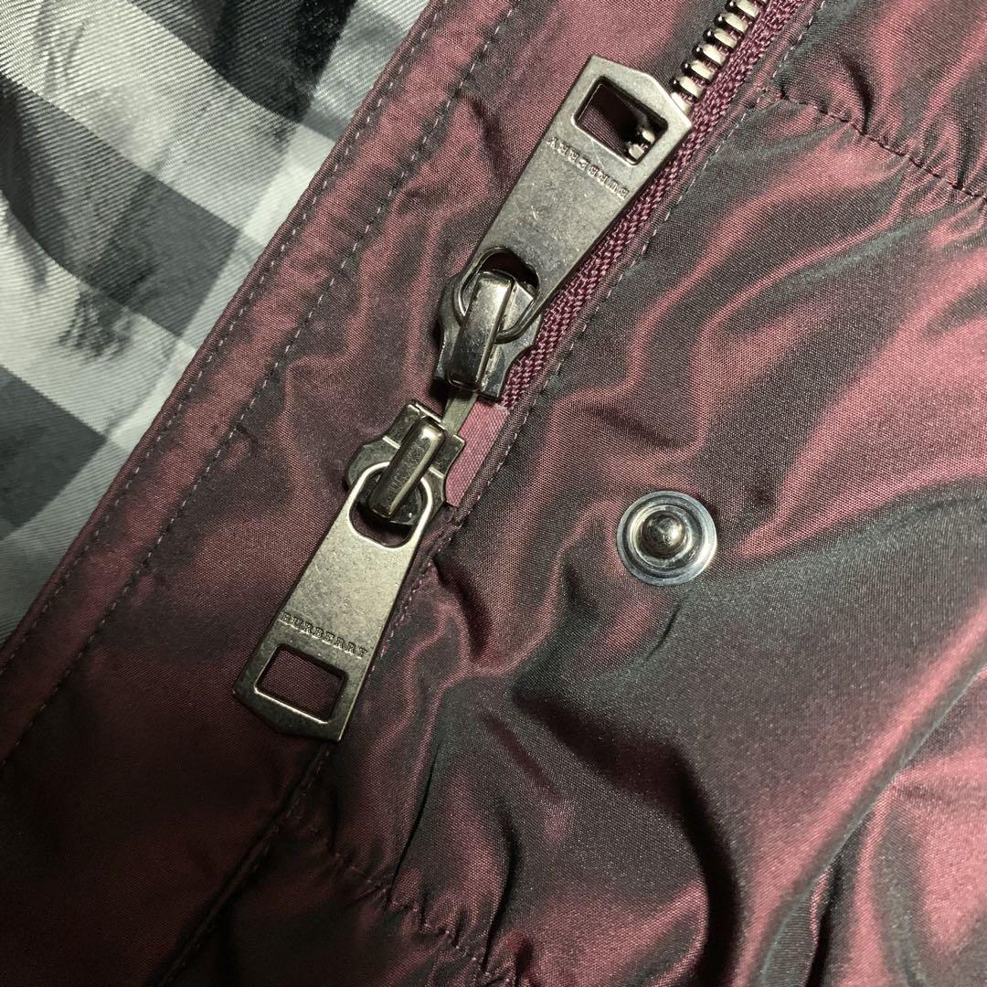 極美品 BURBERRY LONDON ダウンコート メガチェック Aライン