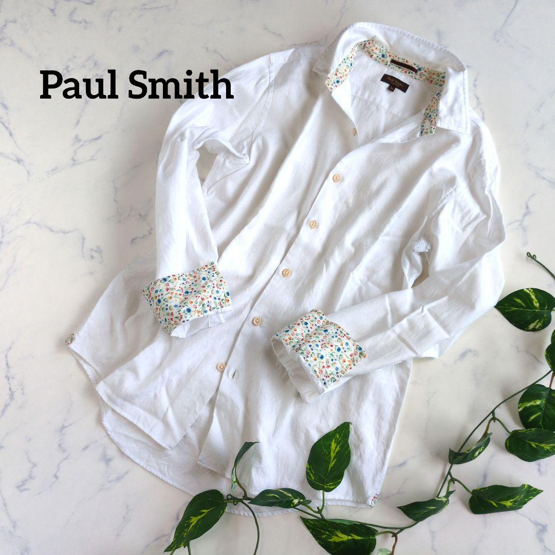 Paul Smith ポールスミス 花柄 長袖デザインシャツ 総柄