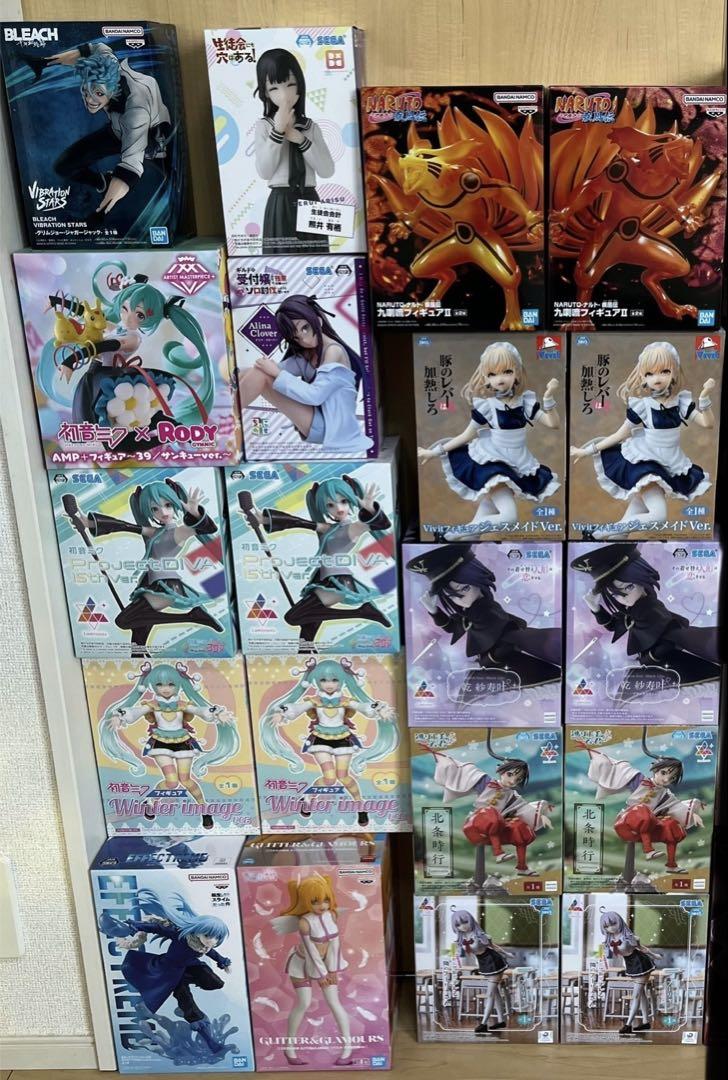 新到着 プライズ フィギュア ヒロアカ NARUTO まとめ売り 17点 コミック・アニメ