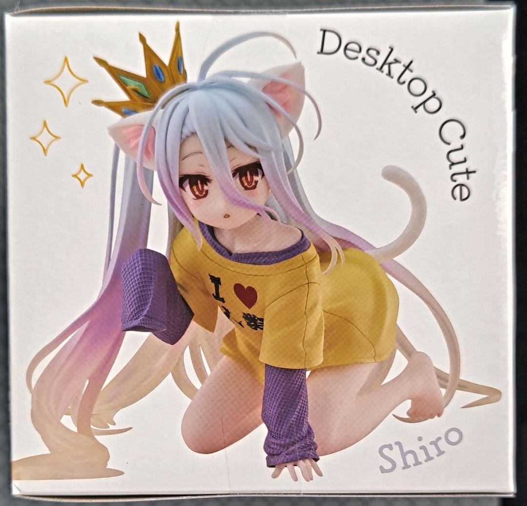 ノーゲーム・ノーライフ Desktop Cute フィギュア 白?猫耳T