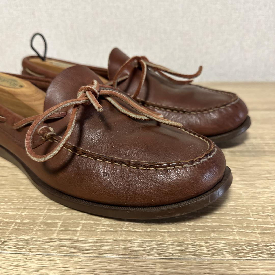 Russell moccasin ボートレザーシューズ　キャンプモカシューズ