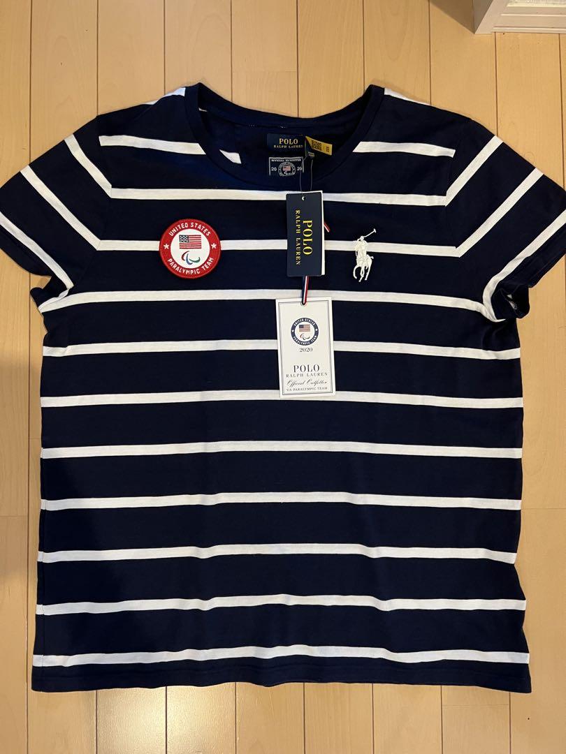 ポロ ラルフローレン Tシャツ 2020 オリンピック アメリカ ポロラルフローレンアメリカ代表2020パラリンピック公式Tシャツ