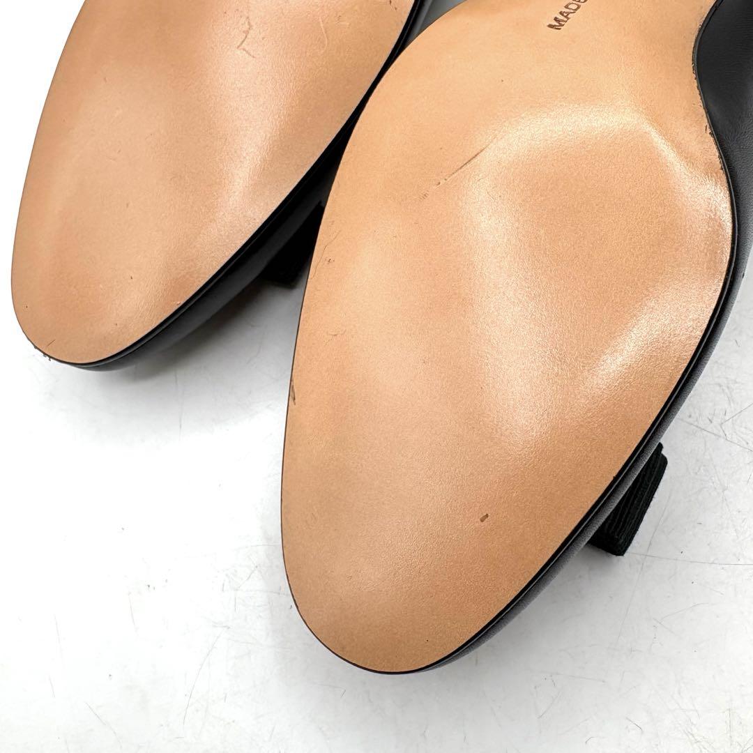 美品 salvatore ferragamo ヴァラリボン パンプス 【7C】
