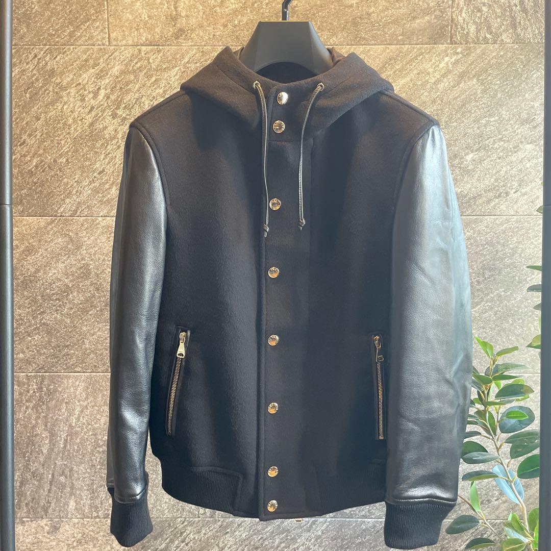 EMMETI エンメティ　コンビレザー　フード付き　希少サイズ42