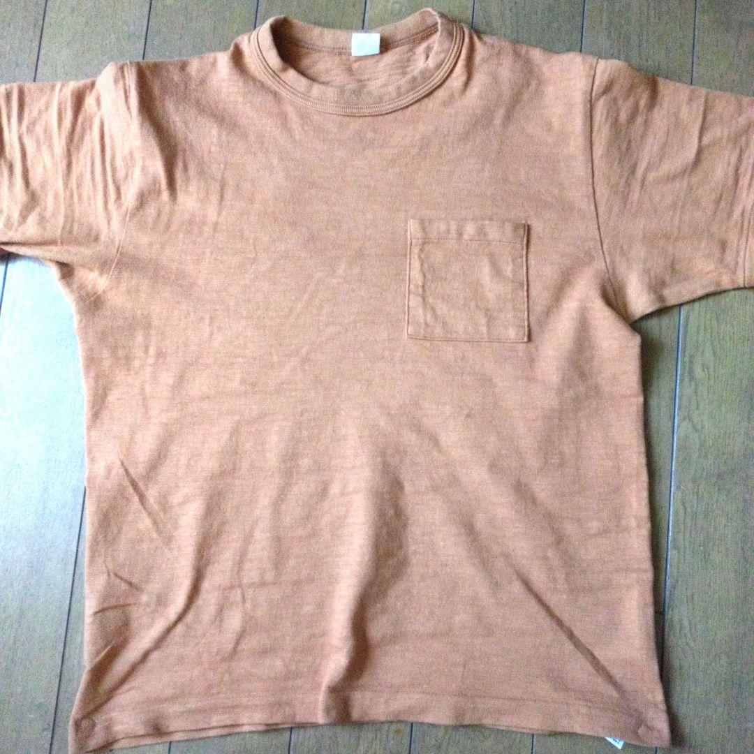 WAREHOUSE 100%コットン Tシャツ Mサイズ オレンジ 4,600円