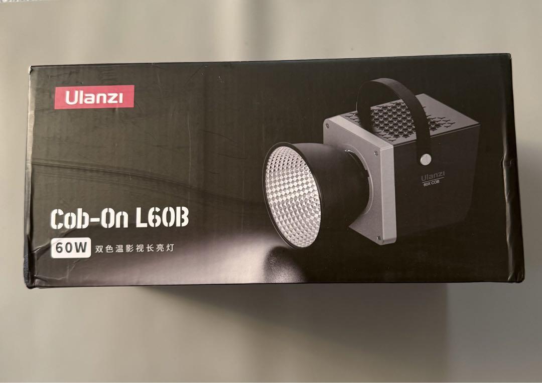 Ulanzi 60W COB LEDビデオライト
