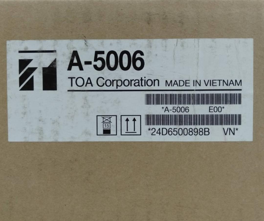 【新品】TOA ミキサーアンプ 60W A-5006