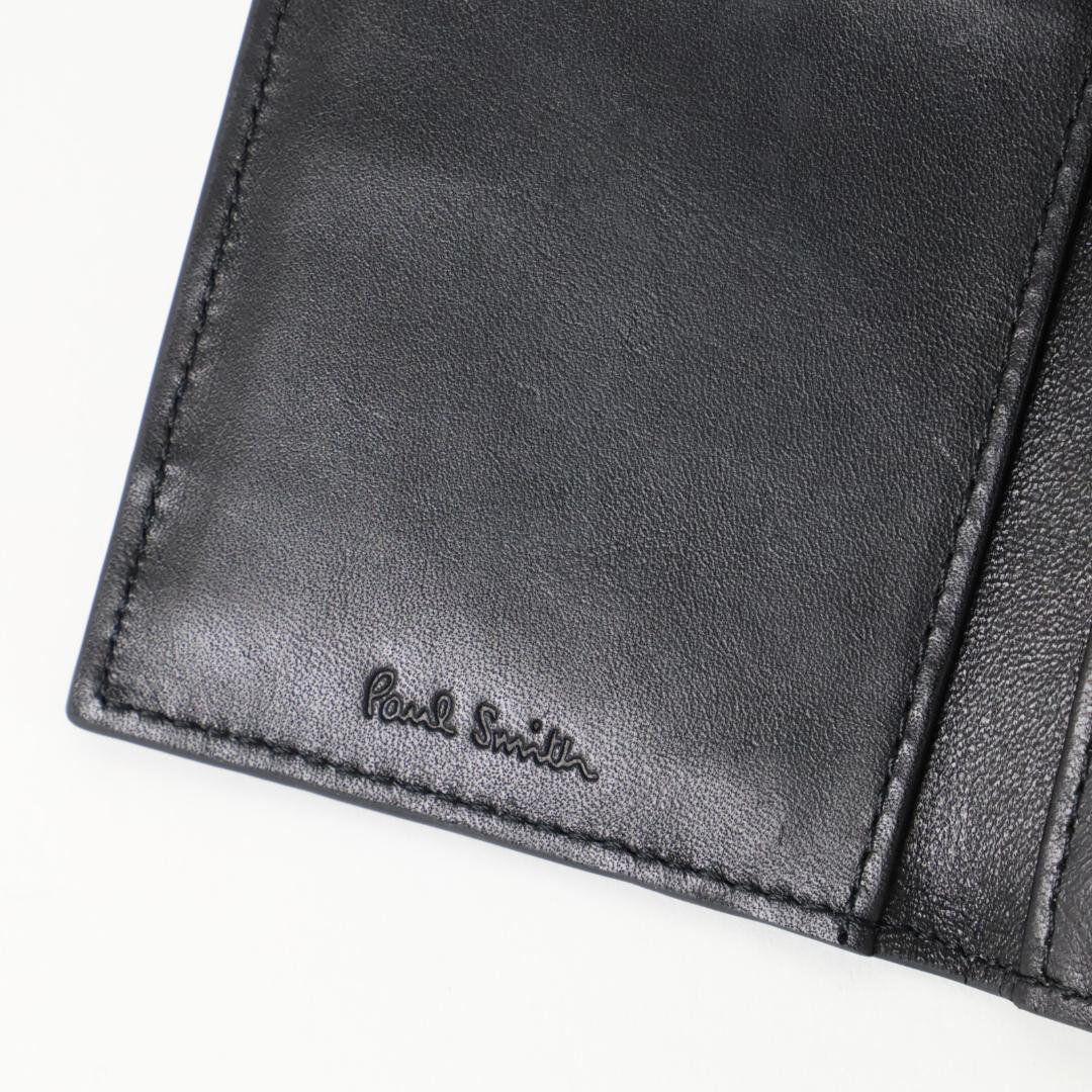 【新品箱付き】ポールスミス 名刺入れ カードケース レイヤードストライプ Paul Smith ポールスミス 名刺入れ カードケース マーケトリー