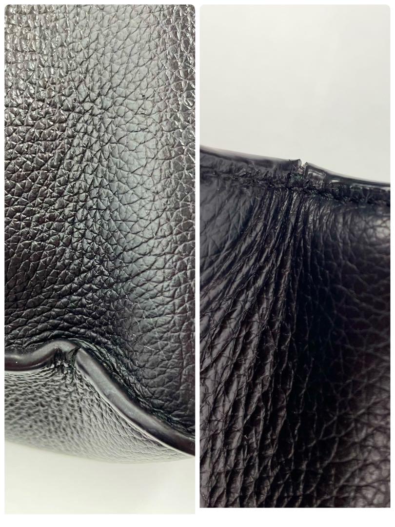 COACH コーチ　ビジネスバッグ　レザー　ブラック　F73524