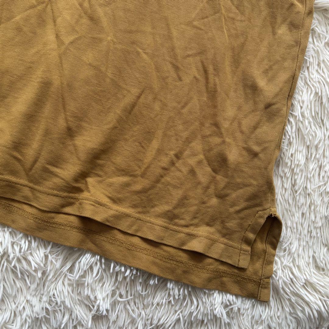 BALENCIAGA 半袖 ポロシャツ ベージュ茶色 綿100% 4サイズ XL
