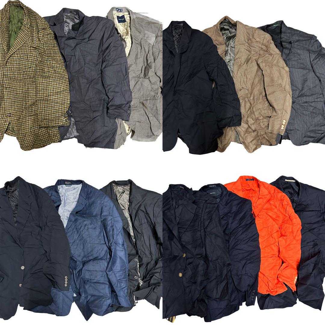 USA古着 POLO&ブランド テーラードジャケット 13枚まとめ売り