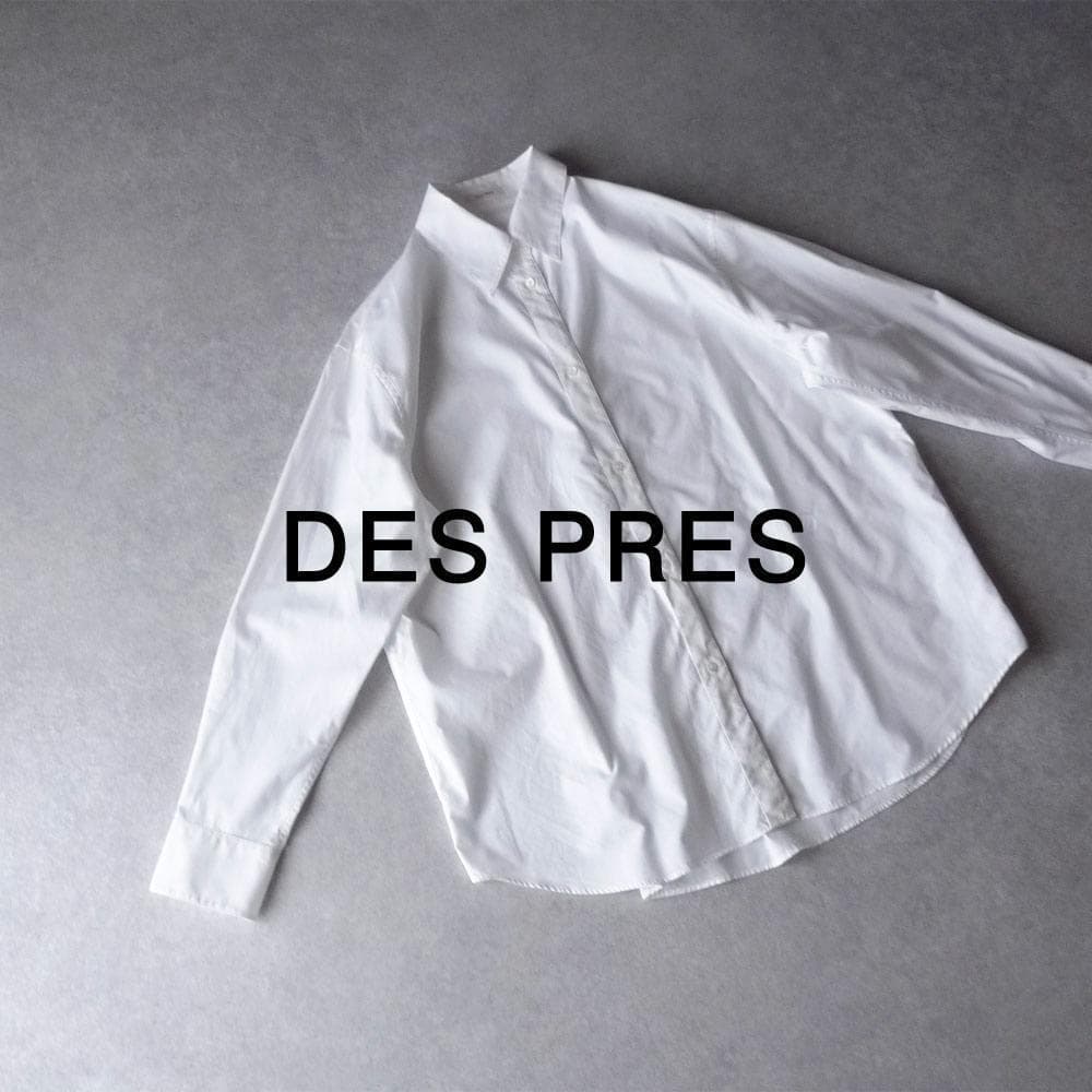 美品 デプレ トゥモローランド 2,3万円 レギュラーカラーブラウス B578