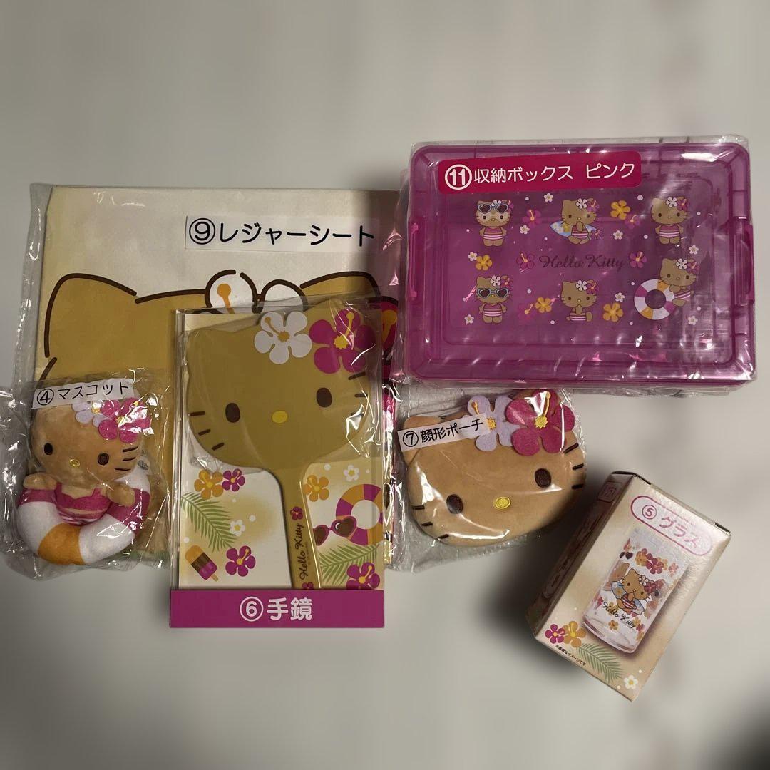 6点セット！日焼けキティ　1番くじ