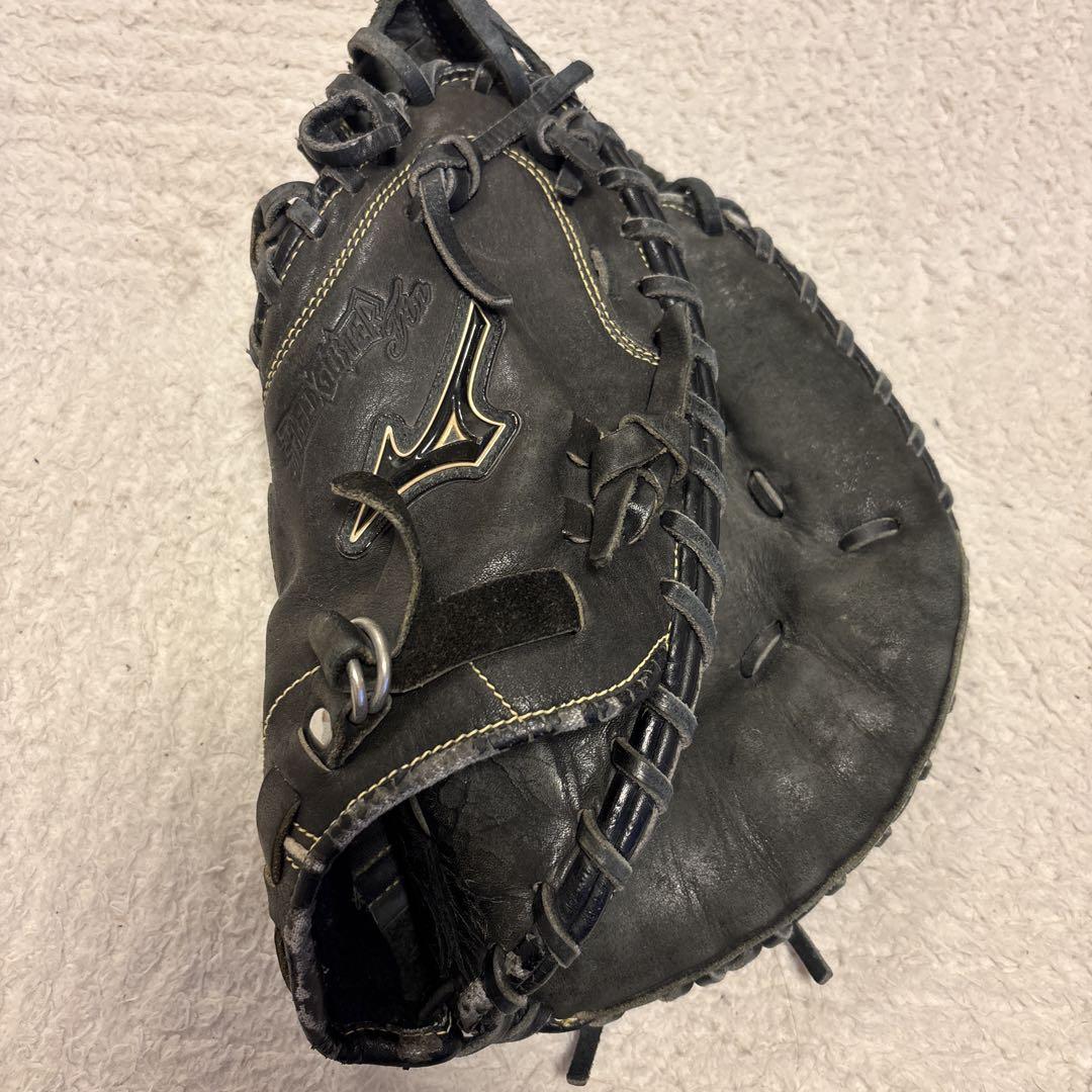 ミズノ 少年野球 軟式グローブ 黒