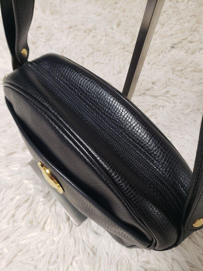 希少・美品】Dior ディオール ショルダーバッグ シボレザー 金具 希少・美品】Dior ディオール ショルダーバッグ シボレザー 金具