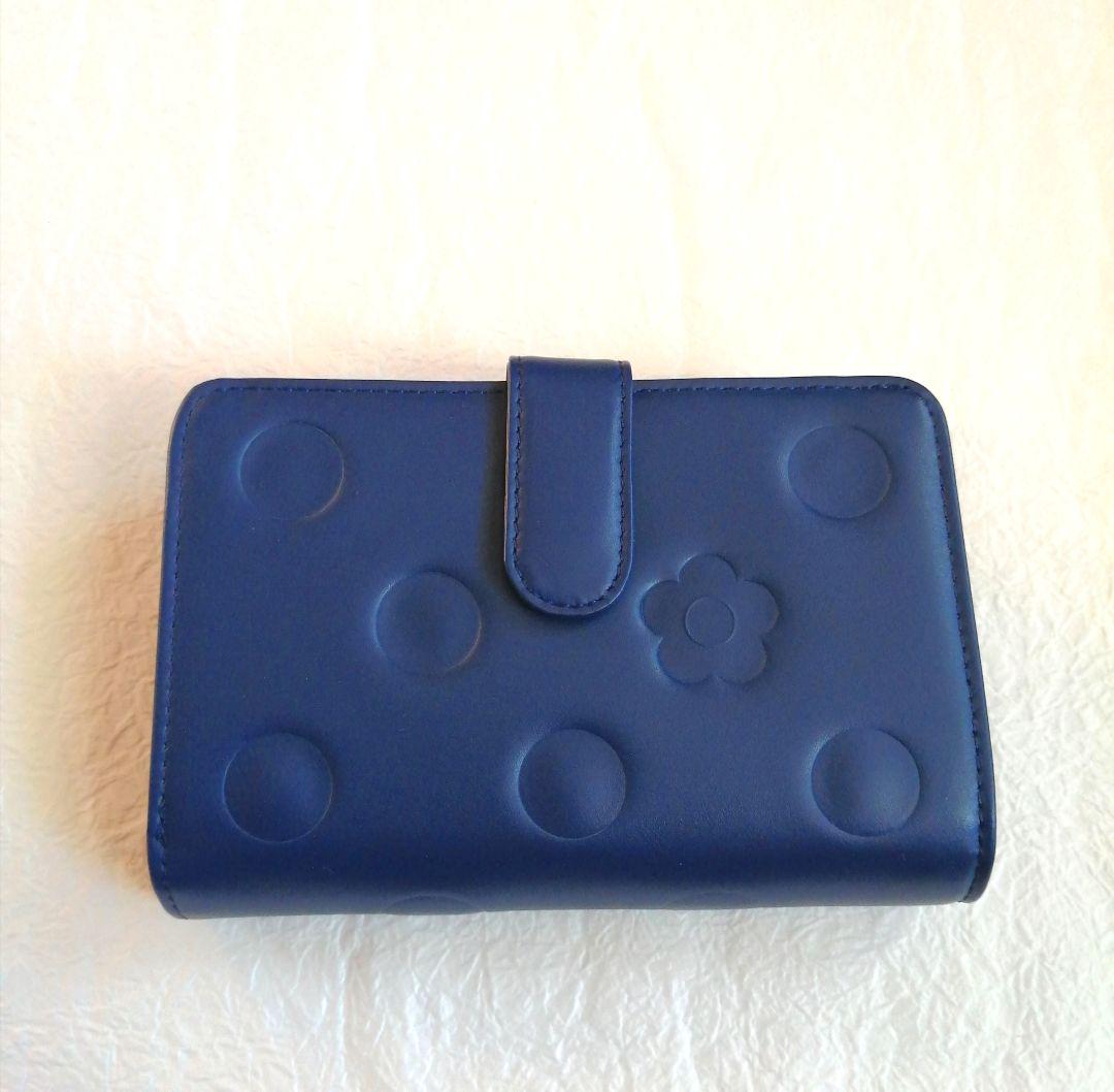 ☆新品・箱付き☆【マリークワント】ドットエンボス Lウォレット