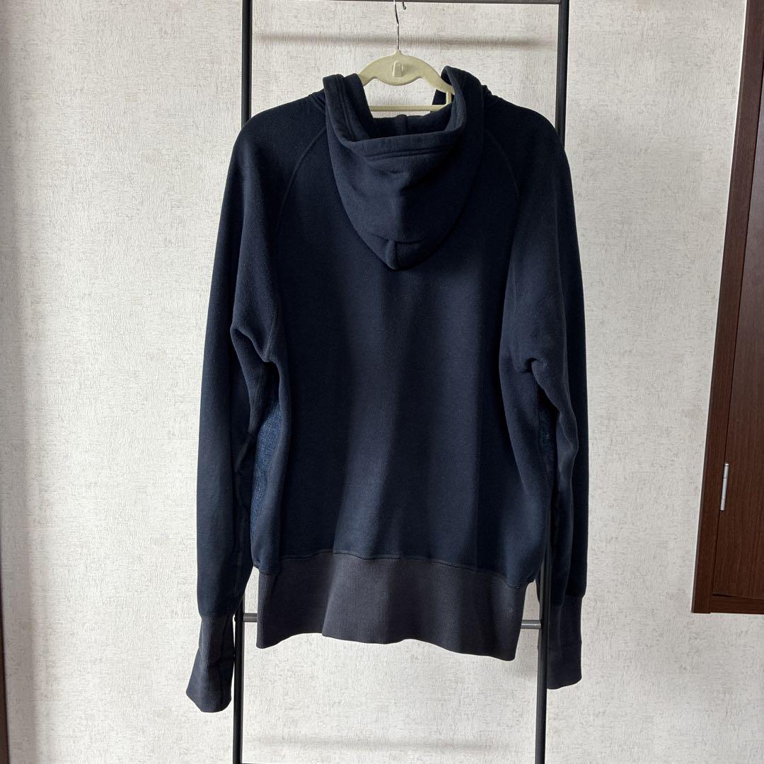 EVISU デニムスウェットフードジャケット