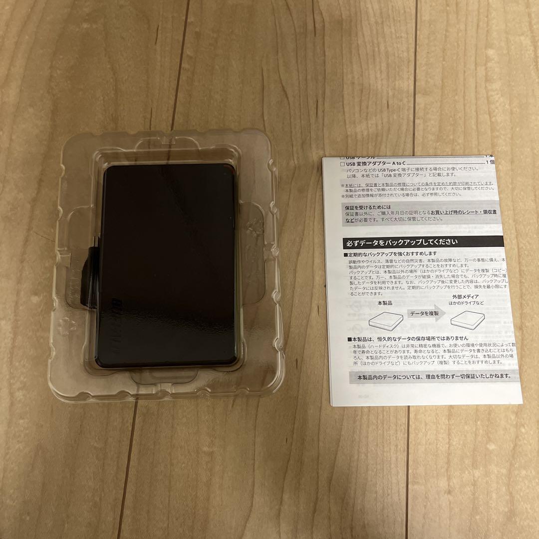 BUFFALO 2.0TB USBハードディスク HD-PCFS2CU3/E2