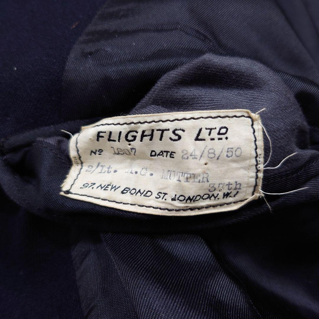 イギリス製【50s】FLIGHTS LTD ギャバジン ダブルジャケット_画像1