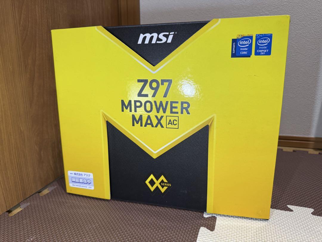INTEL i7-4790K MSI Z97 MPOWER MAX AC セット