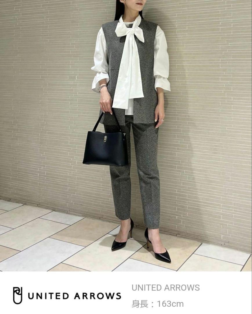 UNITED ARROWS ブラック スラックス M(38) 12,870円